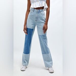 PacSun Eco Light Blue Patches 90s Boyfriend Jeans women’s 27